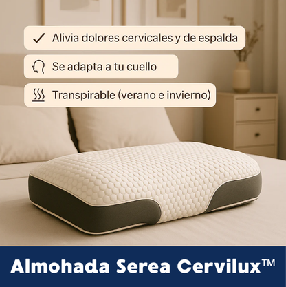 Almohada Serea Cervilux - Redescubre el placer de despertar sin dolores